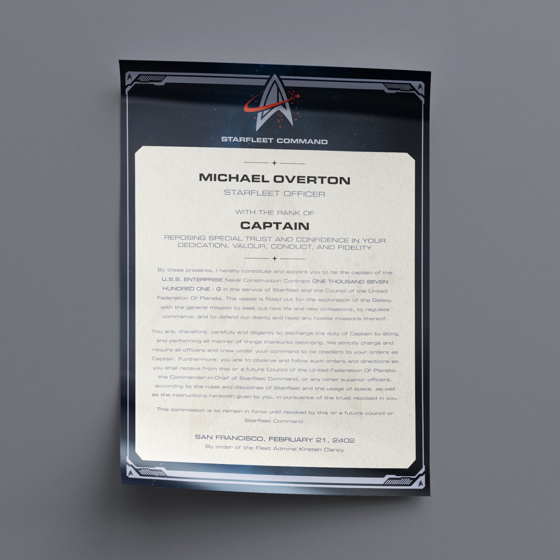 Custom Commission Letter - Image 2