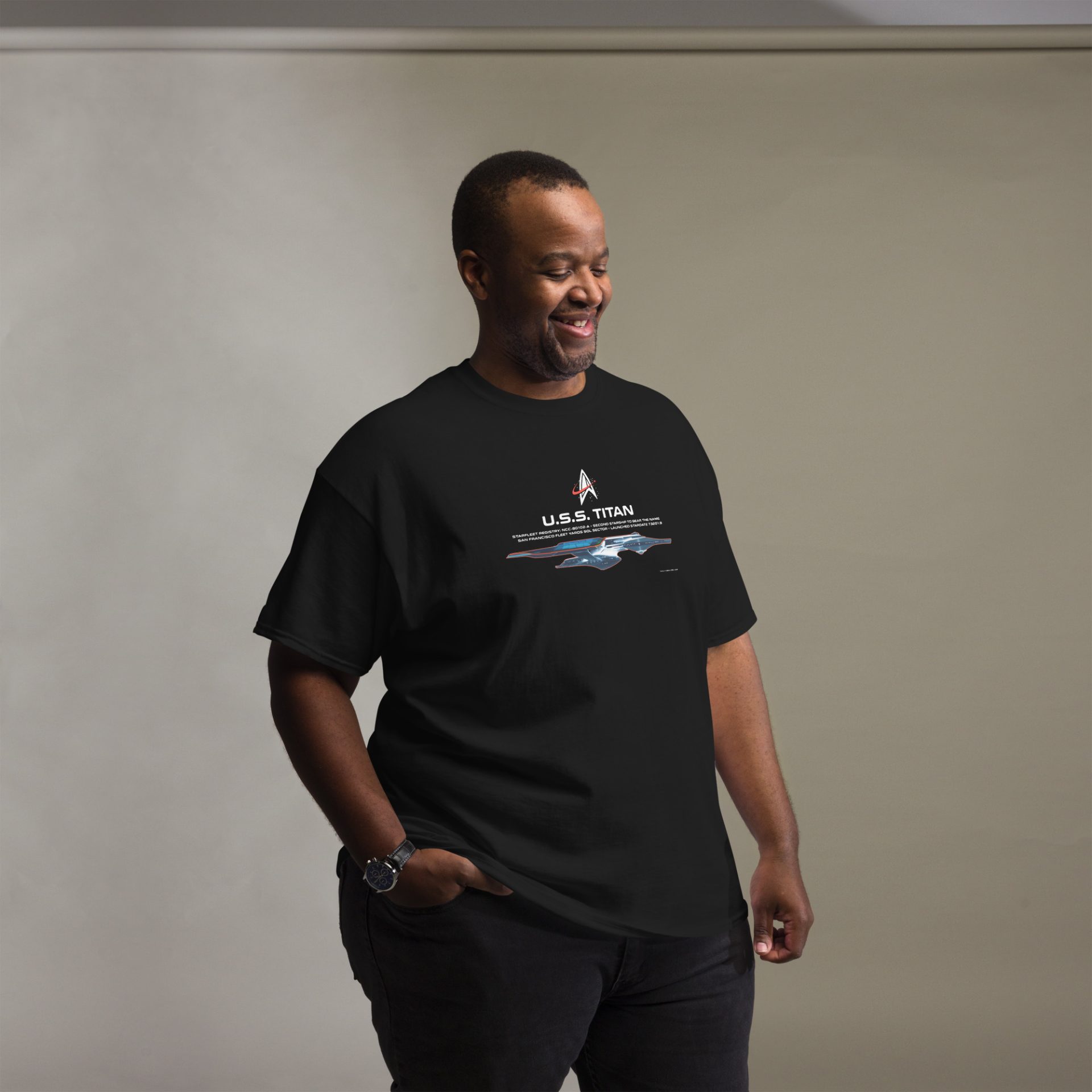U.S.S. Titan Dedication Classic Tee - Image 3