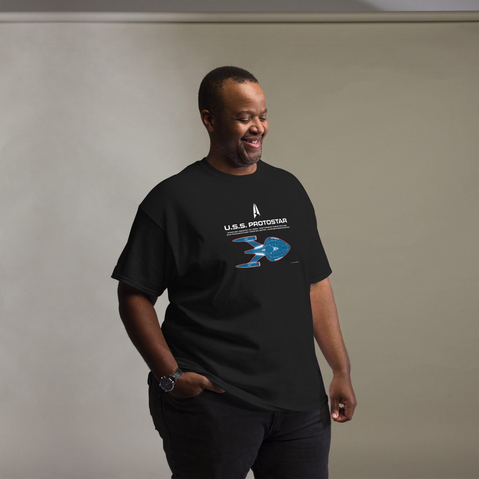 U.S.S. Protostar Dedication Classic Tee - Image 4