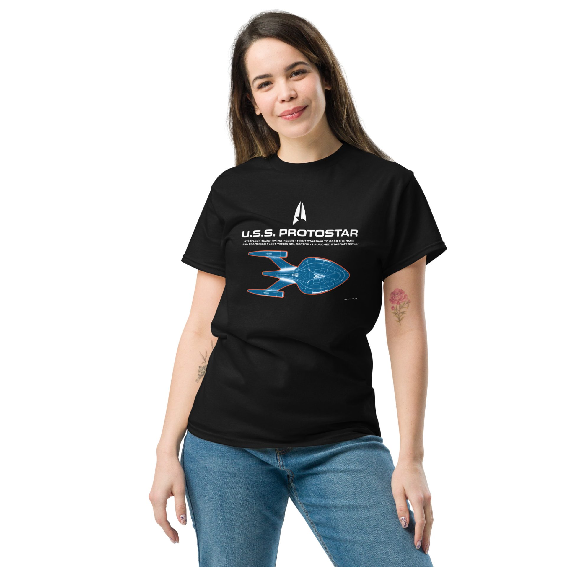 U.S.S. Protostar Dedication Classic Tee - Image 5