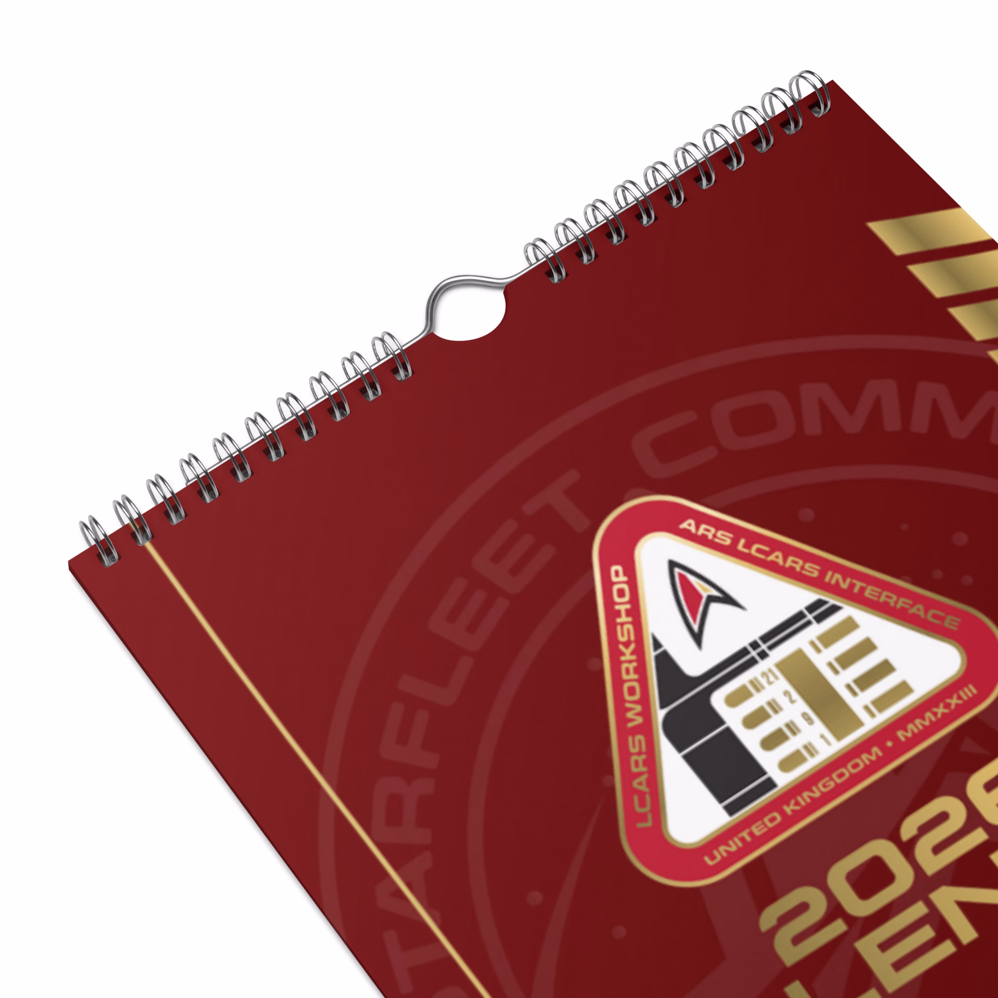 LCARS 2026 Wall calendar
