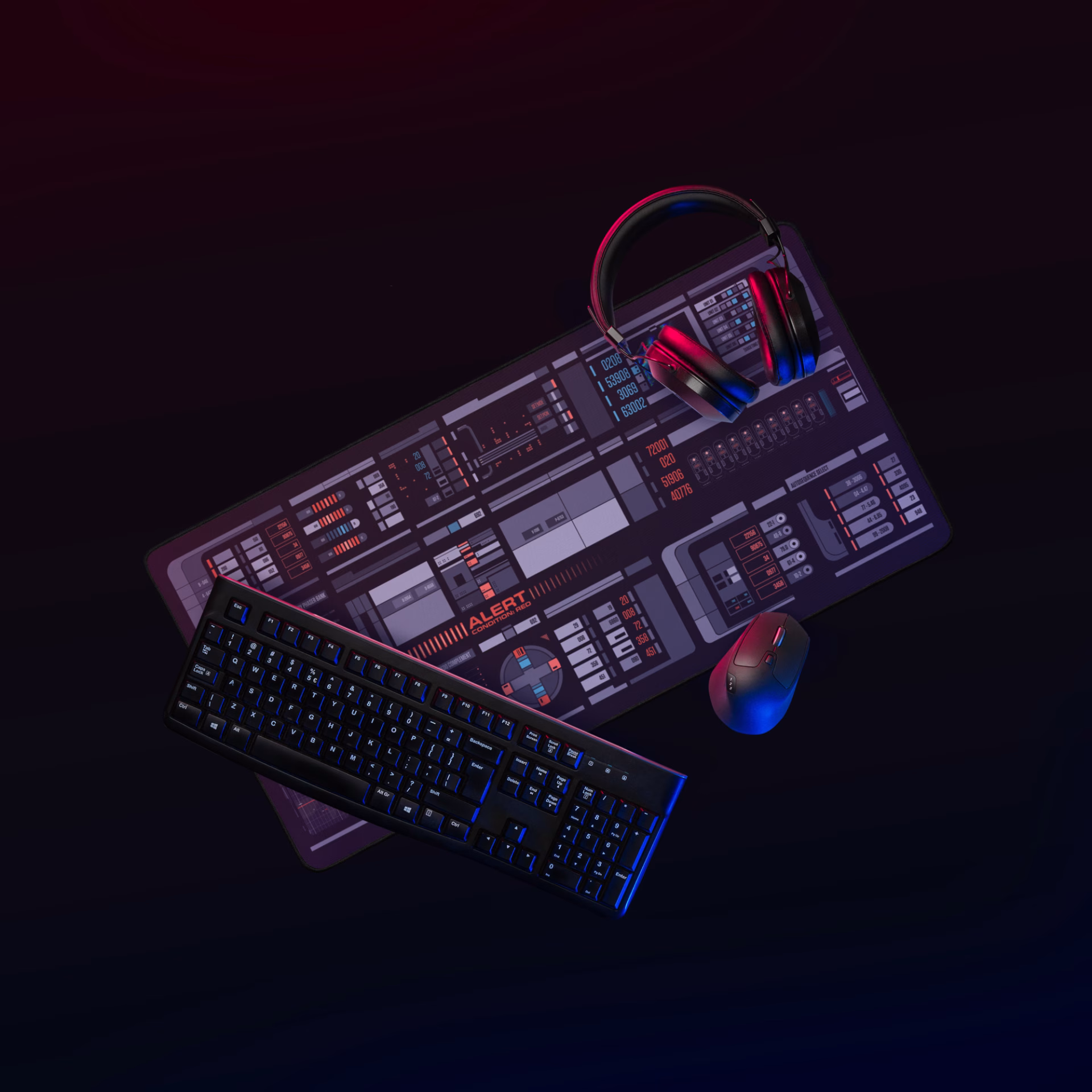 U.S.S. Titan Tactical Desk mat - Image 2