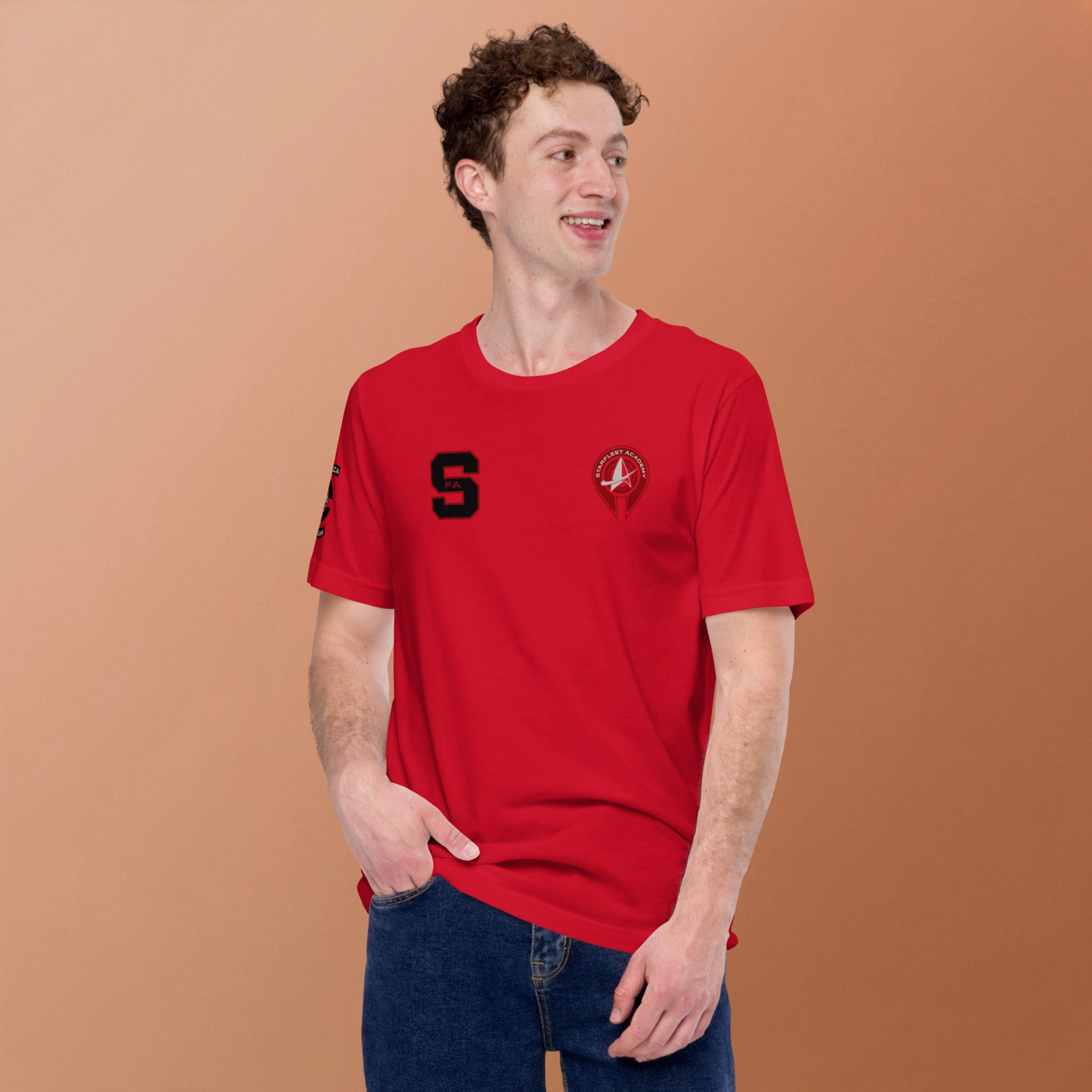 Starfleet Academy Varsity T-Shirt - Image 4