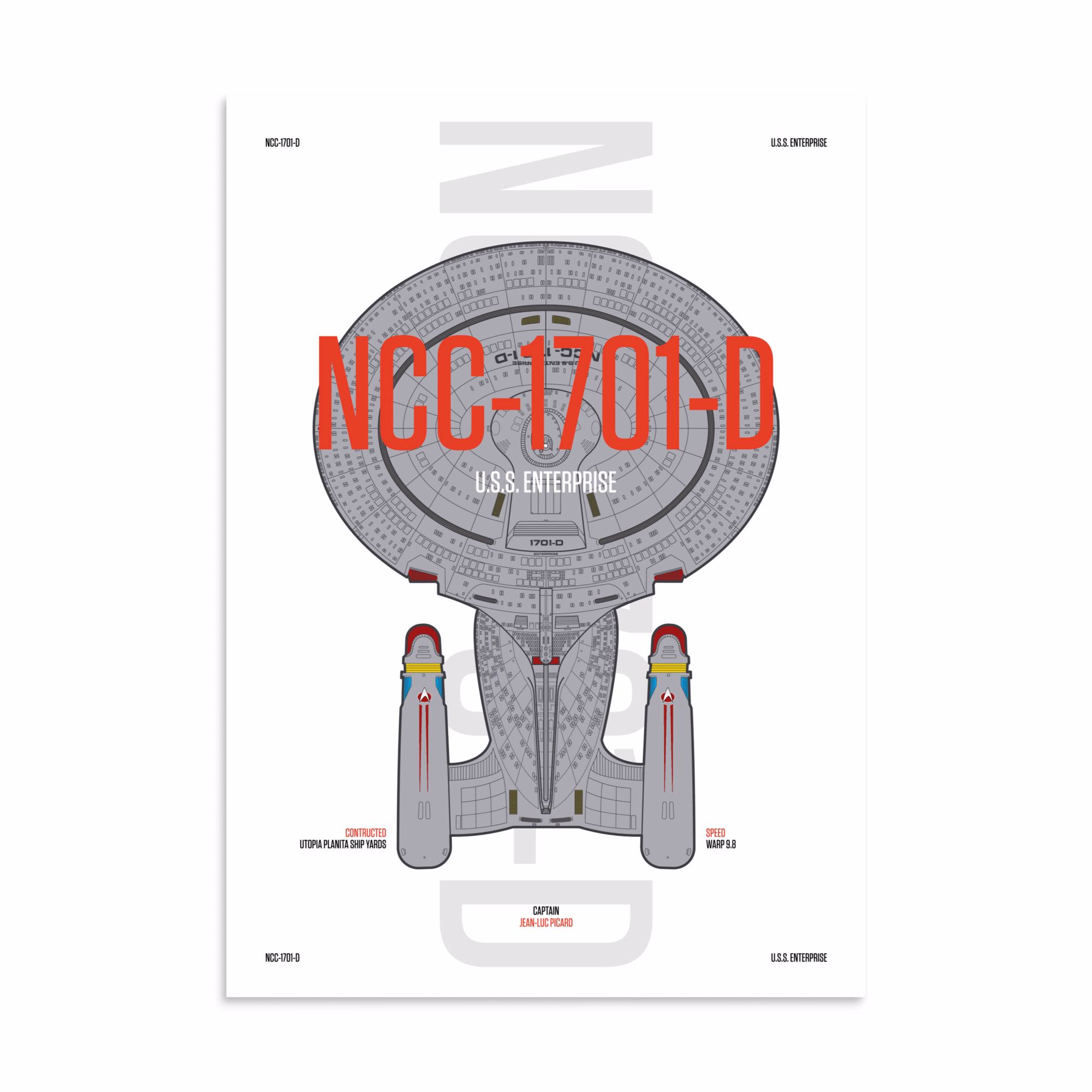 Enterprise D Poster